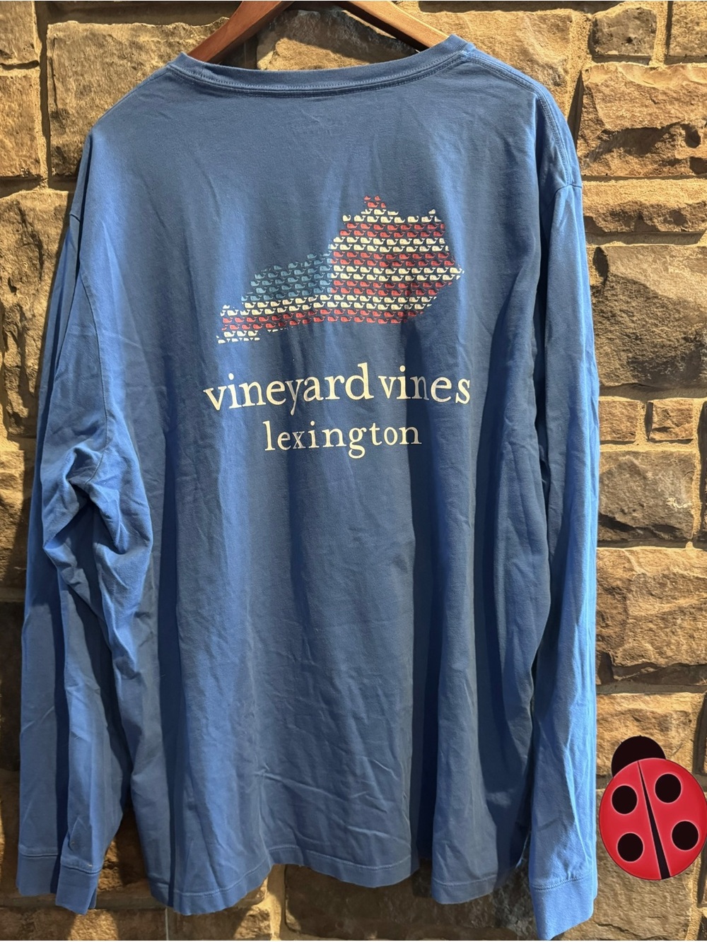 Vineyard Vines Lexington Men's Long-Sleeve Tee - Blue - XXL